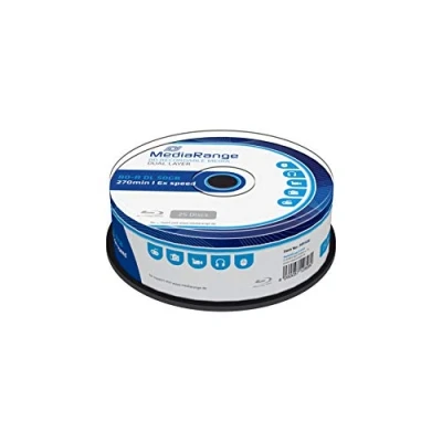 Bild av MediaRange BD R Dual Layer 50 GB 6x skrivhastighet, 25 Cakebox