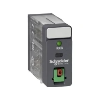 Bild av Schneider Electric RXG pin relay with test button and LED 2 C/O 5A 24VAC