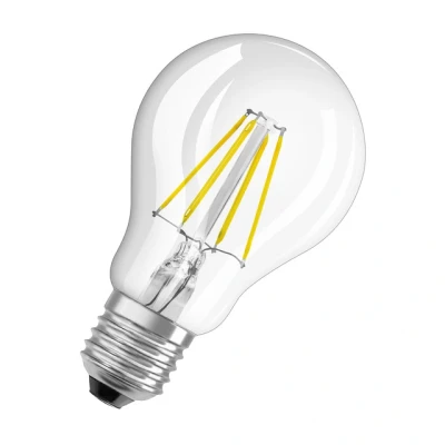 Bild av OSRAM LED lampa E27 4,8W Classic filament dim 827