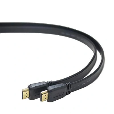 Bild av PremiumCord 4K High Speed HDMI Ethernet kabel 3 m, kompatibel med Video 2160p, FULL HD 1080p, Deep Color, 3D, ARC, 3x skärmad, 10,2 Gbps, guldpläterade 270 portar, svart
