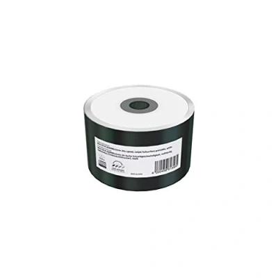 Bild av Mini CD R 200 MB 22 min 24 gånger skrivhastighet, fullt utskrivbar (bläckstråleskrivare), 50 pack i folie (krymp)