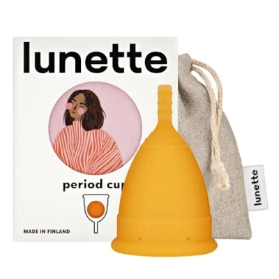 Bild av Lunette Menstruationskopp Modell 2 för Normal Eller Kraftig Blödning (EN version), Orange