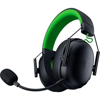 Bild av Razer BlackShark V3 X HyperSpeed for Xbox Trådlöst e sportheadset Ultralätt 270 g TriForce 50 mm element Löstagbar mikrofon 2,4 GHz och Bluetooth Xbox/PC Svart
