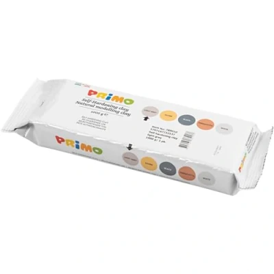 Bild av Creativ Company Self hardening modeling clay Light grey 1000gr