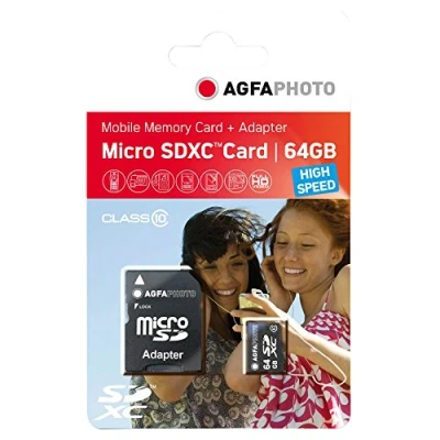 Bild av Agfa Photo flash memory card 64 GB microSDXC UHS I