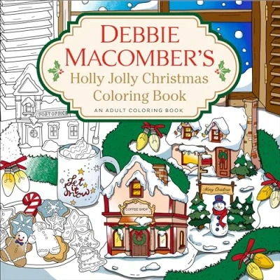 Bild av Debbie Macomber&#039;s Holly Jolly Christmas Coloring Book: An Adult Book