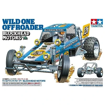 Bild av TAMIYA 1/10 R/C Wild One Off Roader Blockhead Mo / NO ESC