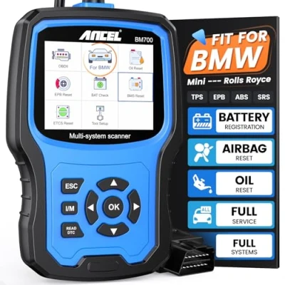 Bild av ANCEL BM700 All System OBD2 Diagnostic Device for BMW Group Vehicle Diagnosis CBS Oil EPB SAS BMS EGS DPF Reset …