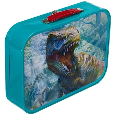 Bild av Schmidt CGS_56495 Dinosaurs Puzzle Box (2x60pc/2x100pc), Multicolor