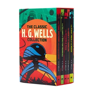 Bild av The Classic H. G. Wells Collection: 5 Book paperback boxed set