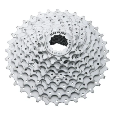 Bild av SRAM kassett PG 970 MTB, satin förkromad, 1134T