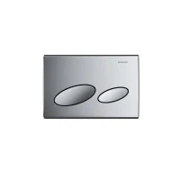 Bild av Geberit actuator plate kappa20 for dual flush: bright chrome