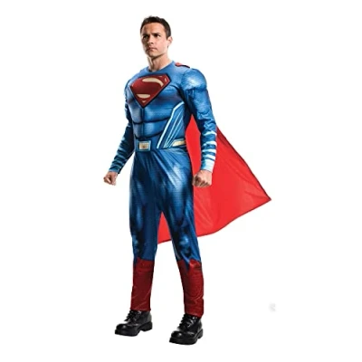 Bild av Rubie&#039;s Officiell Superman kostym för vuxna, DC Warner Bros Justice League