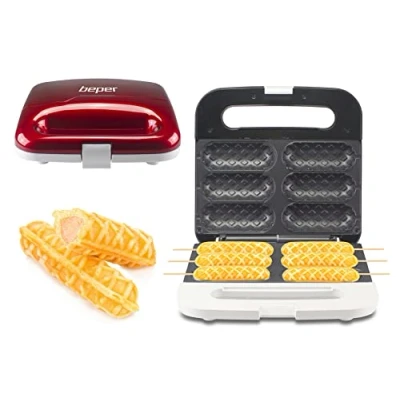 Bild av BEPER P101CUD100 Plate for Waffle Stick, 850 W, ABS, Red