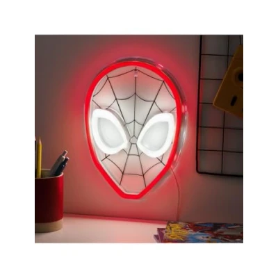 Bild av Paladone Spiderman väggmonterbar LED neonljus officiellt licensierad Marvel accentlampa för pojkar och flickor sovrum eller mansgrotta, superhjälte komisk samlarpresent