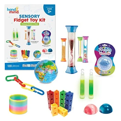 Bild av Learning Resources hand2mind Sensorisk Fidget Leksak 128 Stycken Kit