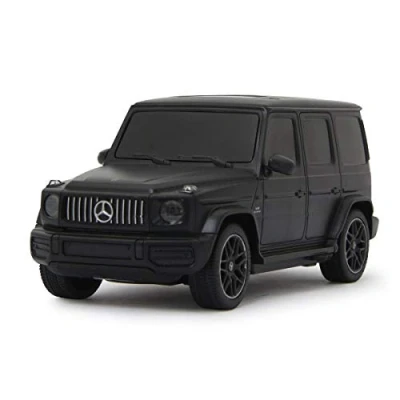 Bild av JAMARA 405191 Mercedes AMG G63 1:24 2,4 GHz officiellt licenserad, upp till 1 timmes restid vid ca 9 km/h, perfekt återbildade detaljer, högkvalitativt utförande, svart