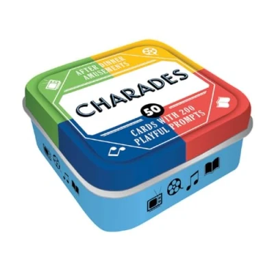 Bild av After Dinner Amusements: Charades: 50 Cards with 200 Playful Prompts