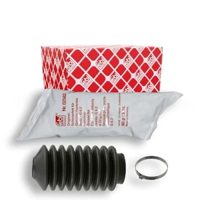 Bild av FEBI BILSTEIN 03318 Jeu de joints soufflets, direction Caoutchouc Essieu avant gauche, droit avec graisse collier