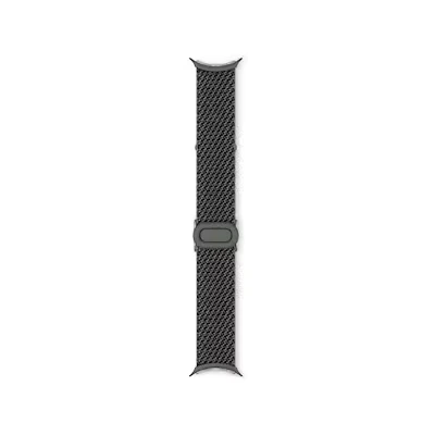 Bild av Google Pixel Watch vävt band mörk oliv