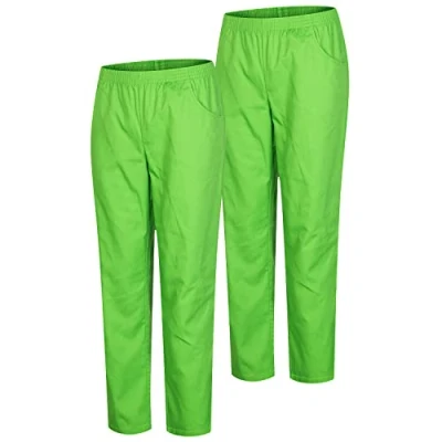 Bild av MISEMIYA Förp 2 st UNISEX SANITÄRSBYXOR MEDICINSKA UNIFORMER SANITÄR ARBETSBYXA Ref. 8312 * st. S, Apple Green 21