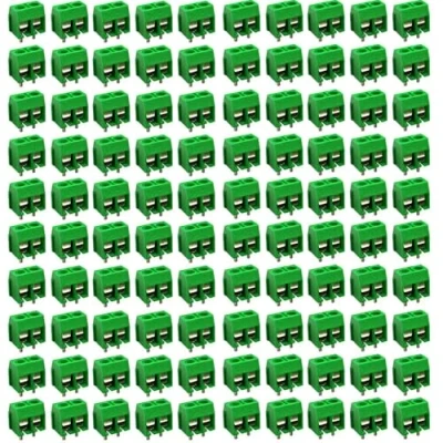 Bild av RUNCCI YUN 100PCS300V10A 5 mm pitch PCB monteringsskruvterminalblock