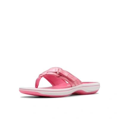 Bild av Clarks kvinnors bris hav flip flop, Rosa ombre, 41 EU