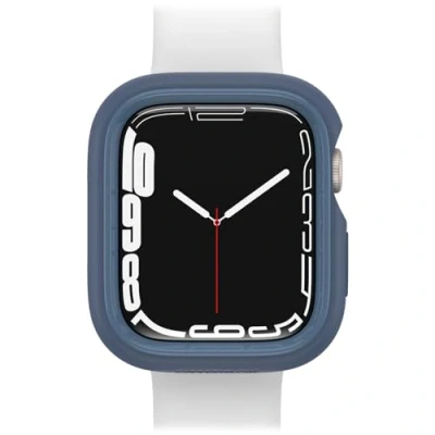 Bild av OtterBox Watch Bumper för Apple Series 9/8/7 45mm, stötsäkert, fallsäkert, Sleek Protective Case Watch, skyddar skärm och kanter, Blå