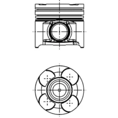 Bild av Kolv KOLBENSCHMIDT 40660600