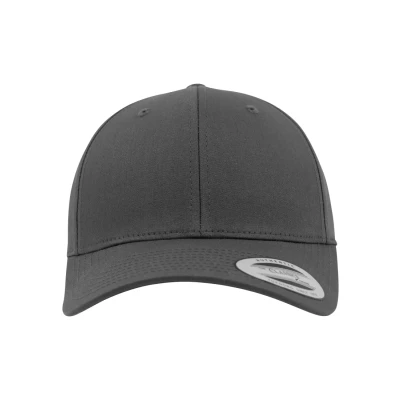 Bild av Flexfit Curved Classic Snapback Keps, Storlek: One Size, Charcoal