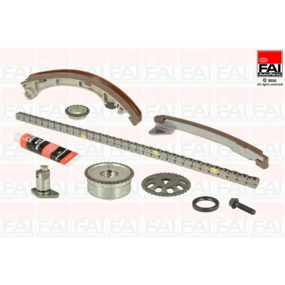 Bild av FAI AutoParts TCK59VVT Jeu de distribution à chaînes avec joints, roues dentées Simplex, Chaîne vélo TOYOTA: Auris 5 portes, Corolla Verso