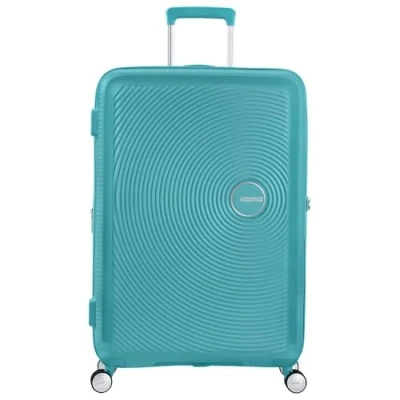 Bild av American Tourist Soundbox Spinner L Expanderbar resväska, 77 cm, 110 L, turkos (Turquoise Tonic)