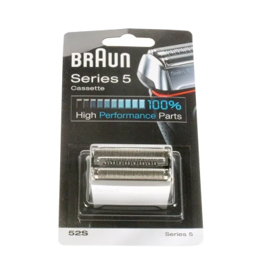 Bild av Braun Kombipack 52 S Scherteile silber