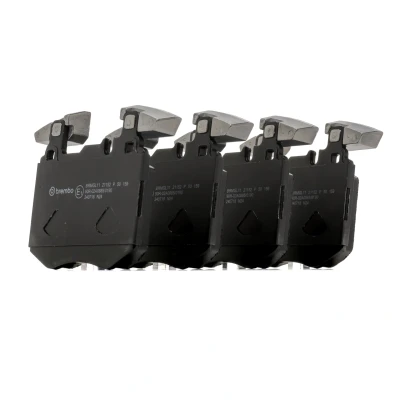 Bild av BREMBO P 50 159 Jeu de plaquettes frein préparé pour indicateur d&#039;usure avec tôle anti bruit accessoires, masses d&#039;équilibrage
