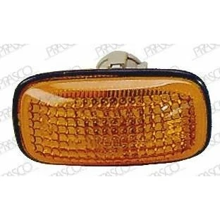Bild av Blinkers gul, orange Tvåsidig, vänster fram, till höger sidoinstallation utan lamphållare NISSAN: ALMERA 1, 1 Hatchback PRASCO DS4204139