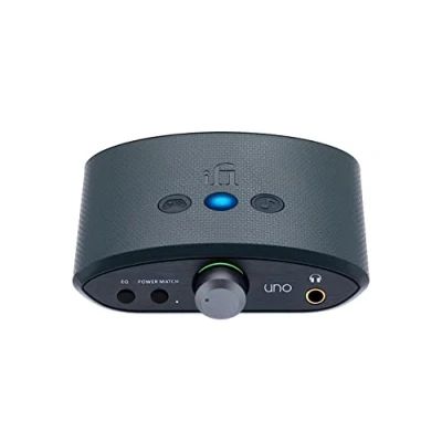 Bild av iFi uno DAC &amp; Headphone AMP USB C ingång förbättra ljud strömning/spel/musiklägen justera ljudet så att det passar dig 32 bitars/384kHz/DSD256/MQA Windows/MAC/smart enhet/aktiva högtalare