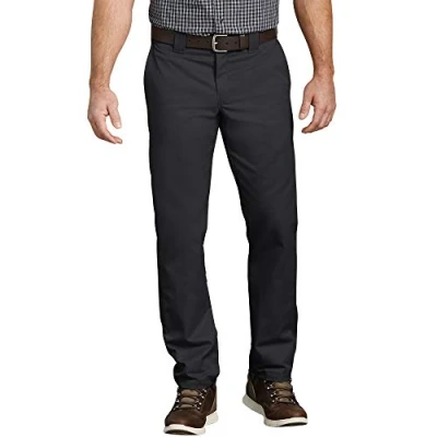 Bild av Dickies Herr smal avsmalnande stretch twill arbetsbyxa, Svart, 30W x 32L