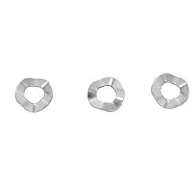 Bild av Vågbricka, Vinfjäderbricka I Rostfritt Stål M3, M4, M5, M6, M8, M10, M12, M14, M16,M20(M4(100Pcs))