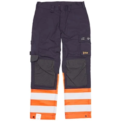 Bild av BYXA 1488 1513 MULTINORM INHER MARINBLÅ/VARSELORANGE C62 Beijerbygg Byggmaterial