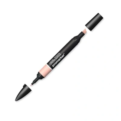 Bild av Winsor &amp; Newton &quot; ProMarker 0203370 professionell layoutmarkör 2 spetsar, fin och bred för ritningar, design layouter mjuk persika