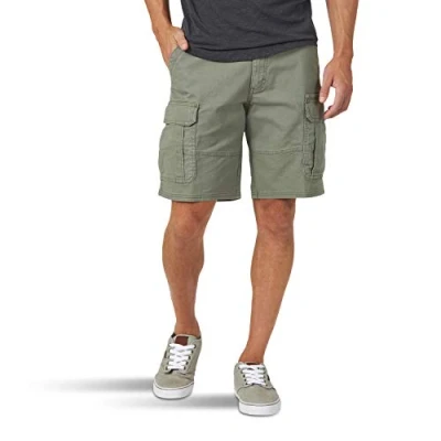 Bild av Wrangler Authentics Cargoshorts för män, Dammig oliv, 44