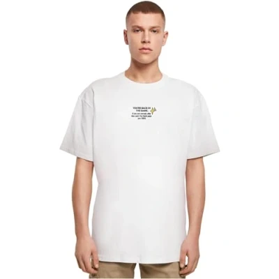 Bild av Upscale by Mister TEE Intepol Oversize Tshirt med print, Storlek: XL, White