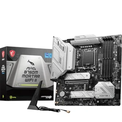 Bild av MSI MAG B760M MORTAR WIFI II Moderkort Intel B760 LGA1700 socket DDR5 RAM Micro ATX