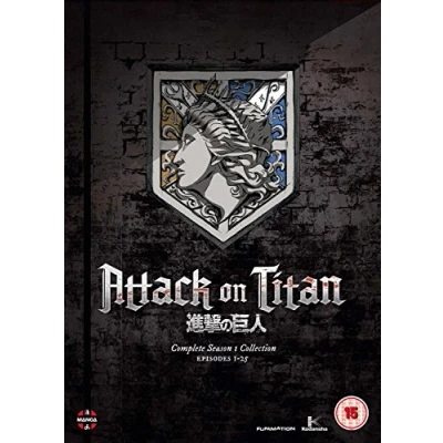 Bild av Attack On Titan: Complete Season One Collection DVD (2016) Mike McFarland, Pre Owned Region 2