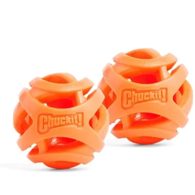 Bild av CHUCKIT Breathe Right Fetch Ball Medium 6.5cm 2 pk (CHUC32141)