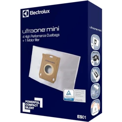 Bild av Electrolux, Modell ES01, Syntetiska Dammsugarpåsar till UltraOneMini