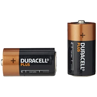 Bild av Duracell Plus Power Type C Alkaliska Batterier, Paket med 2