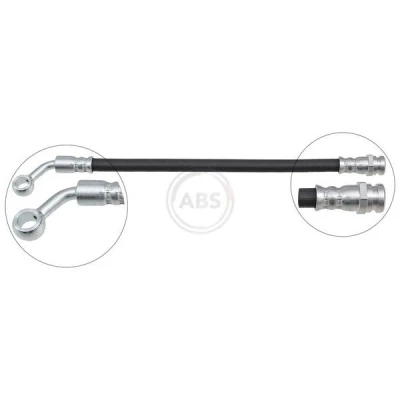 Bild av A.B.S. SL 1672 Flexible De Frein 252mm INN M10x1.0 MAZDA: RX 8