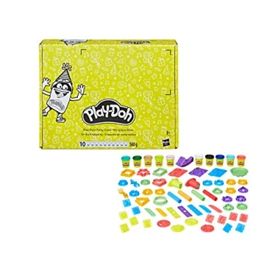 Bild av Play Doh Party Crate E2542F03 Leklera, Flerfärgad, Flera delar