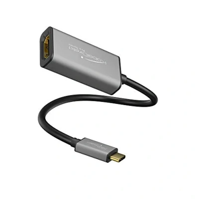 Bild av KabelDirekt USB C till HDMI adapter 0,15m (stöder upplösning på upp 4K/60Hz, 3.1 och Thunderbolt 3, lämplig för MacBook PRO 2016/2017, 12&quot; andra enheter) serien